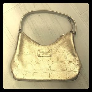 Reduced! Gold Kate Spade Clutch